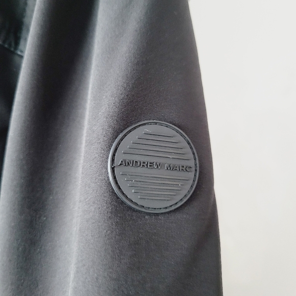 Andrew Marc Black Soft Shell Jacket - Picture 6 of 12